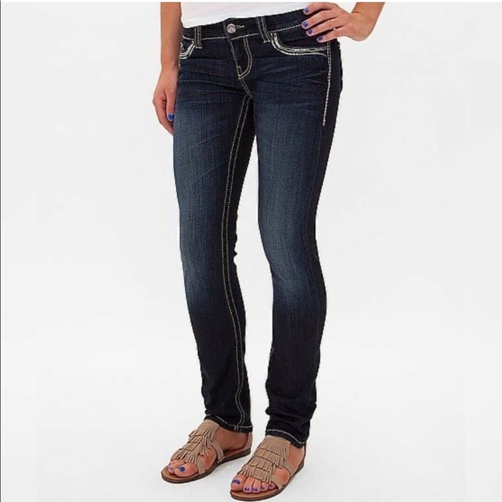 Virgo Skinny Sequin Jeans